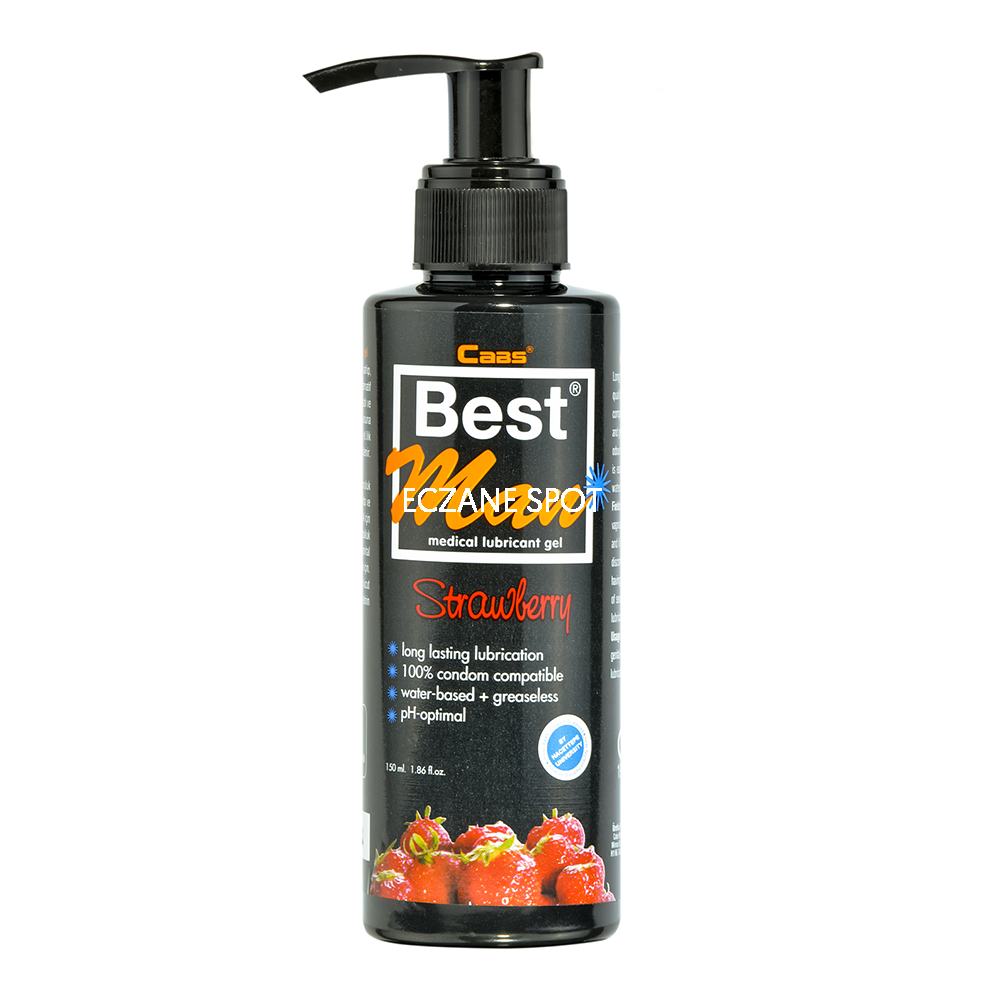 Best Man Kayganlaştırıcı Jel Çilekli 150 ML