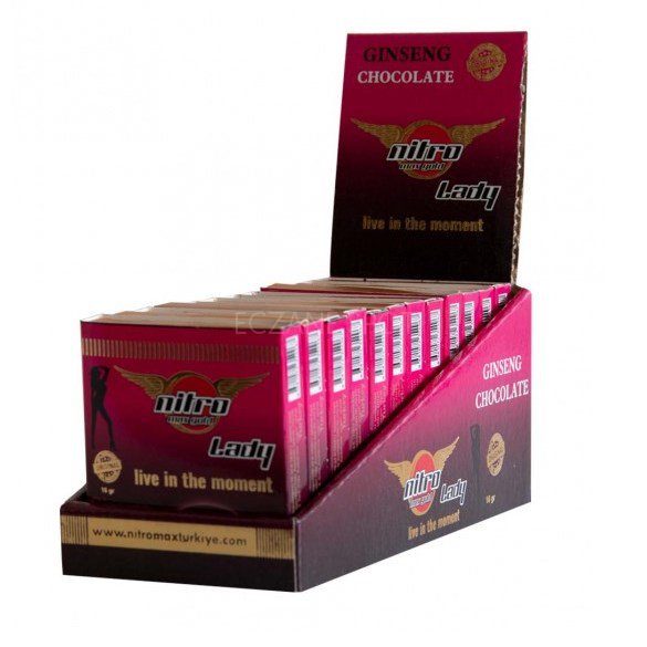 Nitromax Bayan Azdırıcı Çikolata 12 Adet